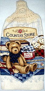 Country Store Kitchen Hand Towel