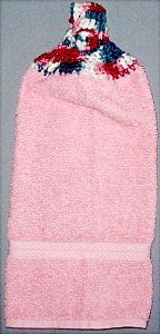 Light Rose kitchen hand towel