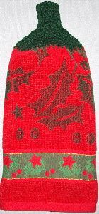 Red Christmas towel 5
