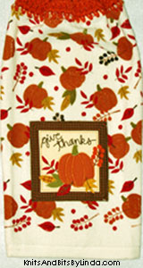 Give Thanks Kitchen Hand Towel