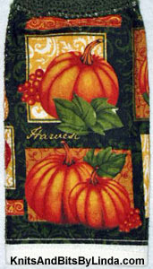 Pumpkin Harvest Kitchen Hand Towel