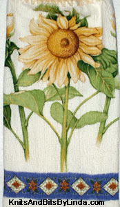 sunflowers Kitchen Hand Towel