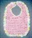 Button Bib in Pink