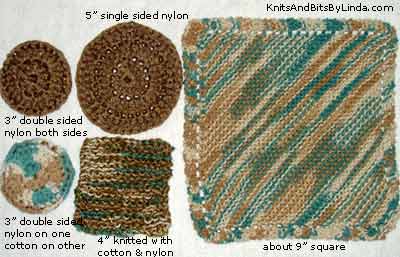 sagebrush cotton yarn scrubbie set contents
