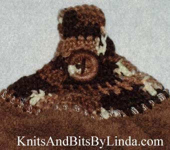 Brown 1 — Desert Sands hand towel
