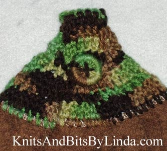 Brown 2 — Jungle hand towel