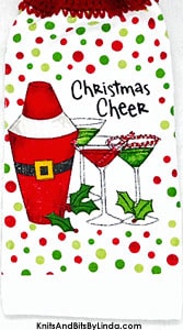 Christmas Cheer hand towel