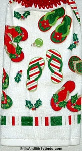 Flip Flops 3 hand towel