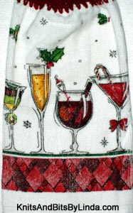 Holiday Drinks 1 hand towel