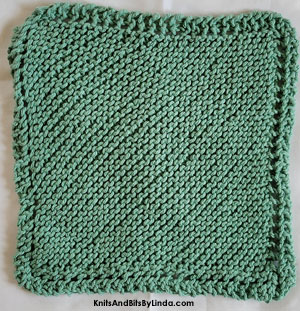 sea spray color cotton dish cloth